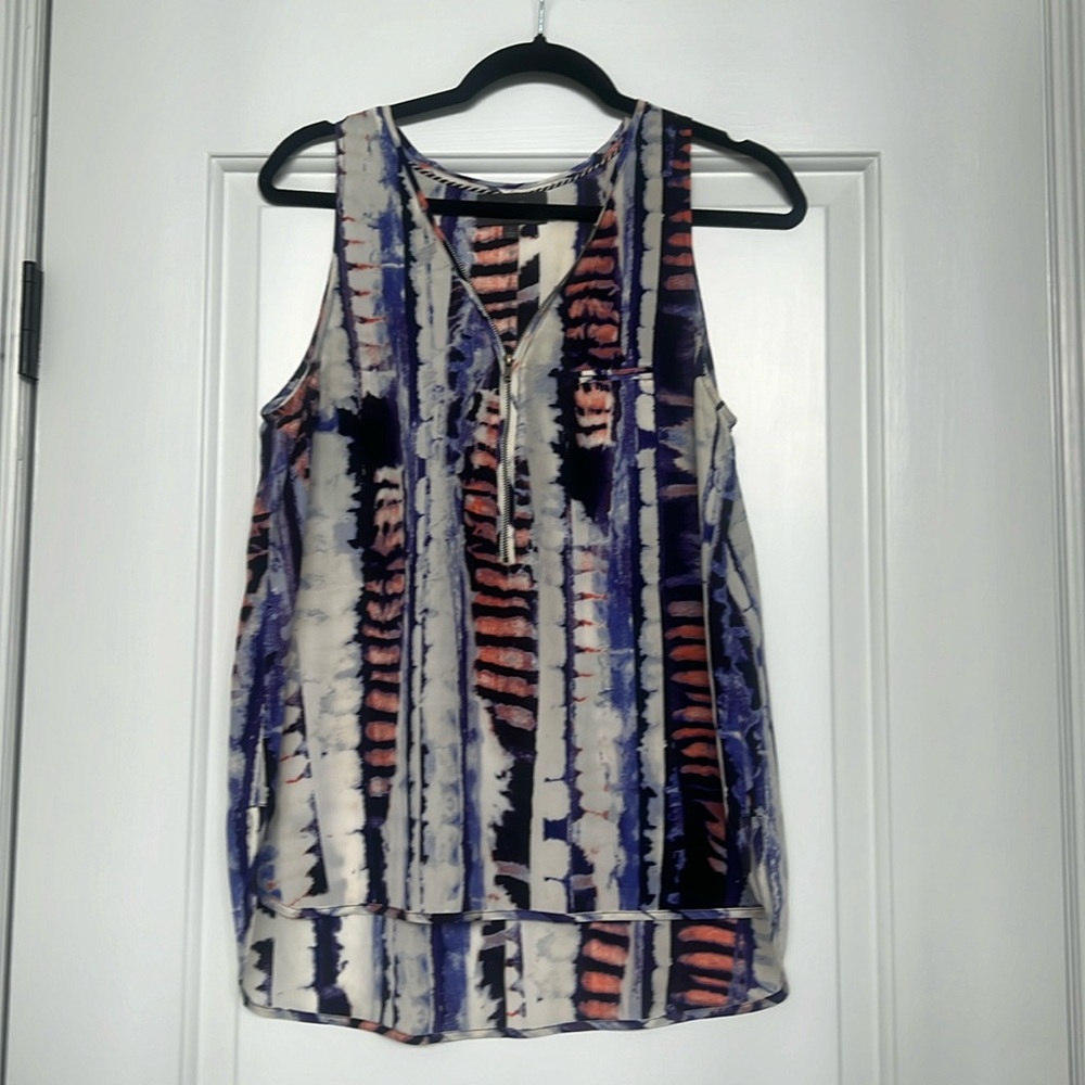 PJK silk tank top